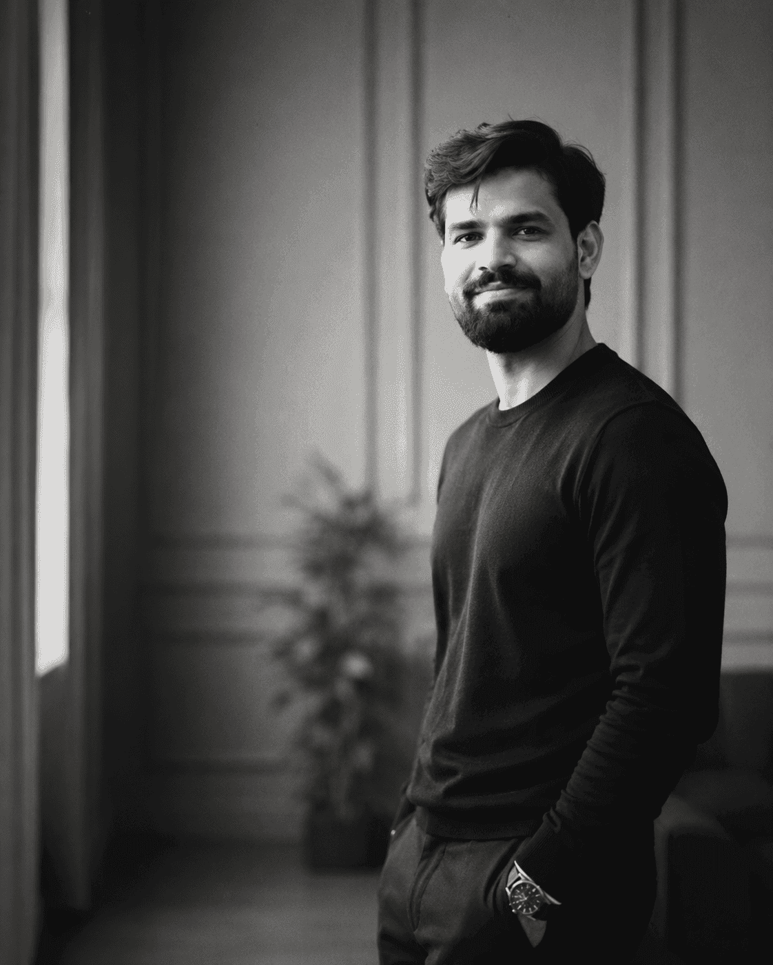 Tanzeel Ahmed at work